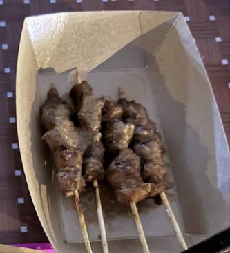 دجاج مشوي ٤ أسياخ